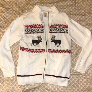 Kids Gymboree Zip Up Sweater Size XL